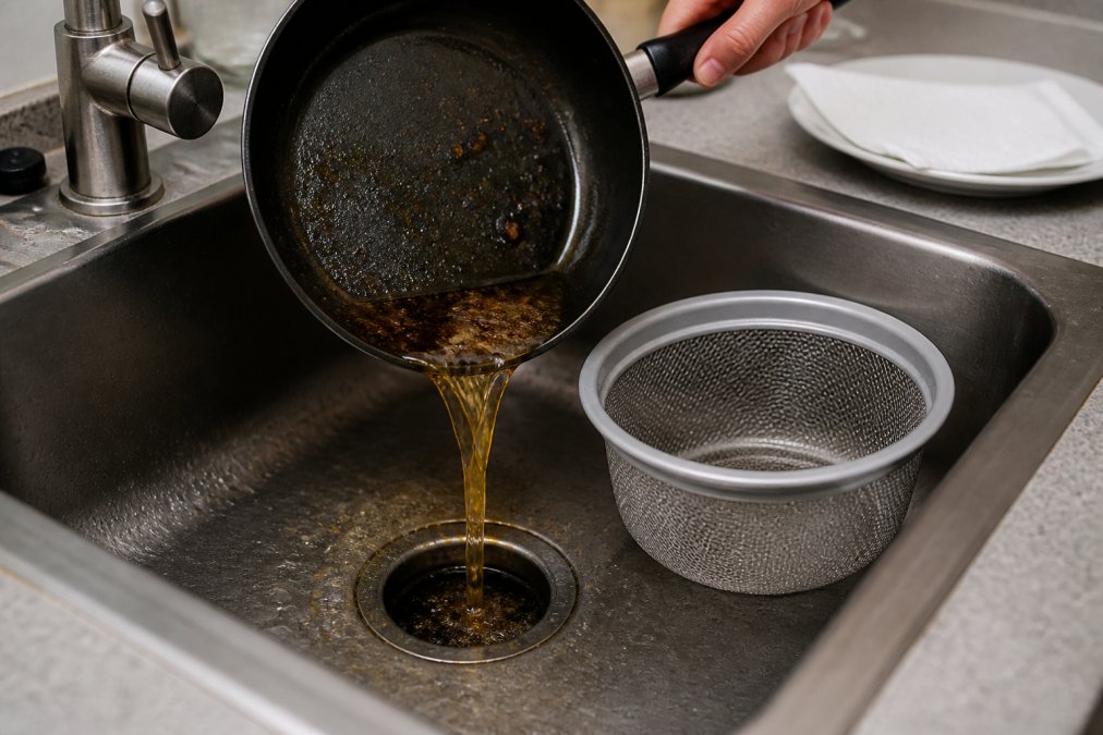 How to Prevent Kitchen Grease Clogs
