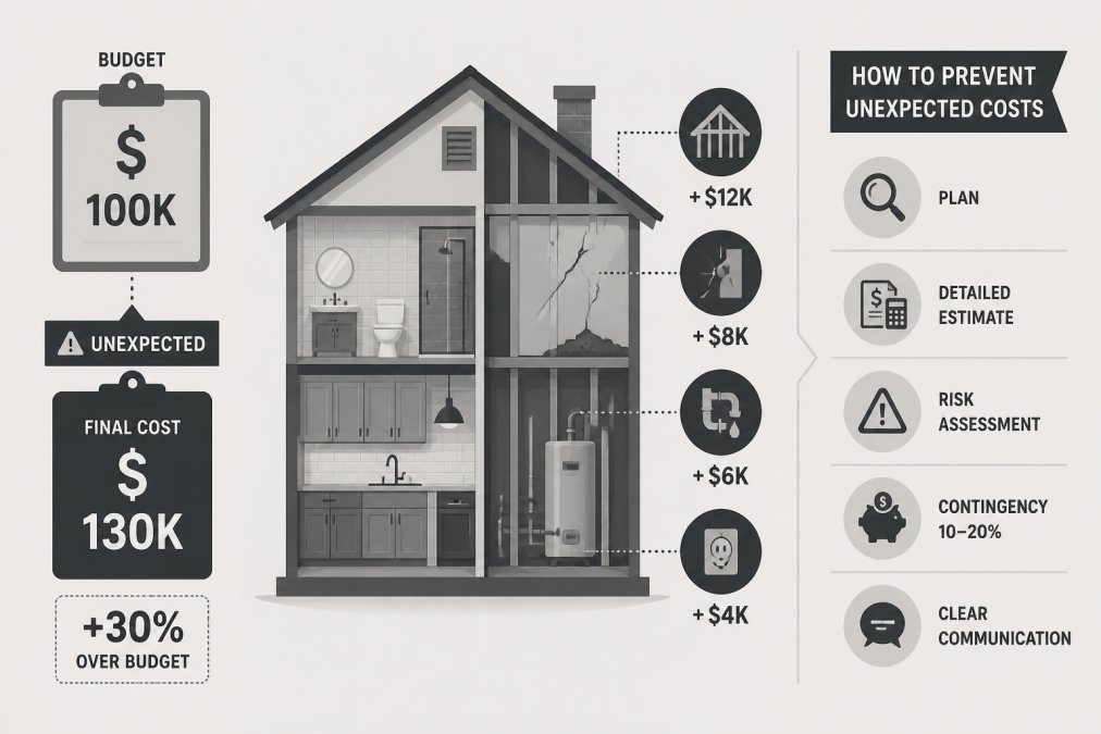 How to Prevent Unexpected Remodeling Costs