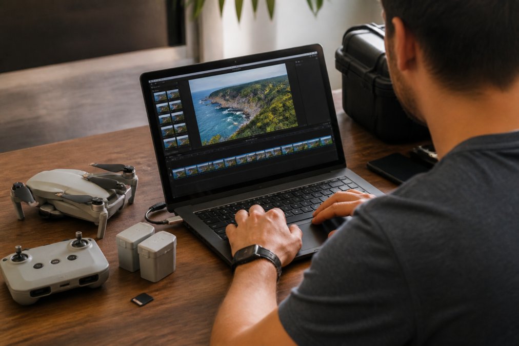How to Process Raw Drone Footage: A Complete Workflow