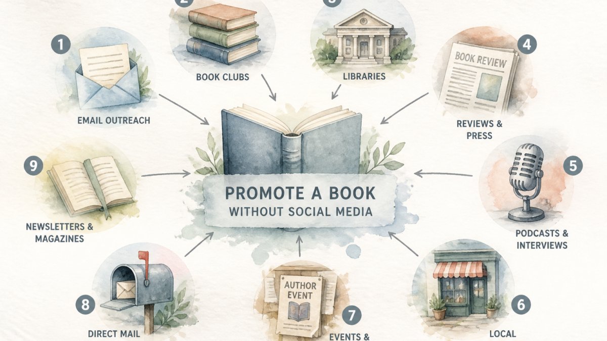 How to Promote a Book Without Social Media