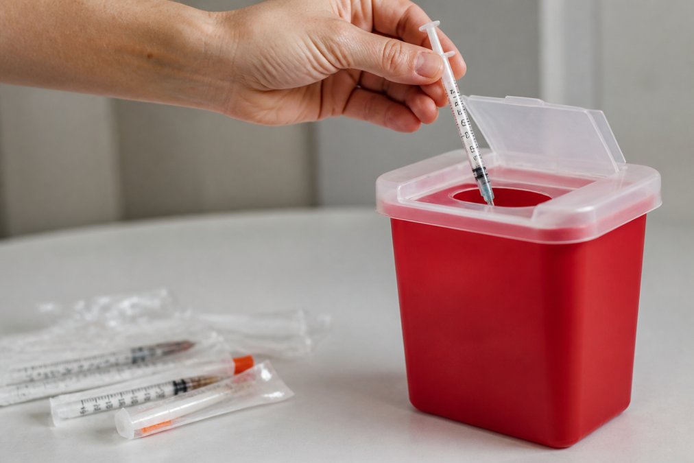 How to Properly Dispose of Needles at Home Safely