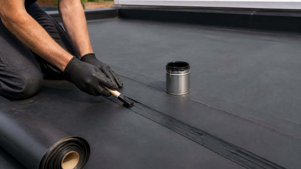 How to Properly Seal EPDM Roof Seams: Step-by-Step