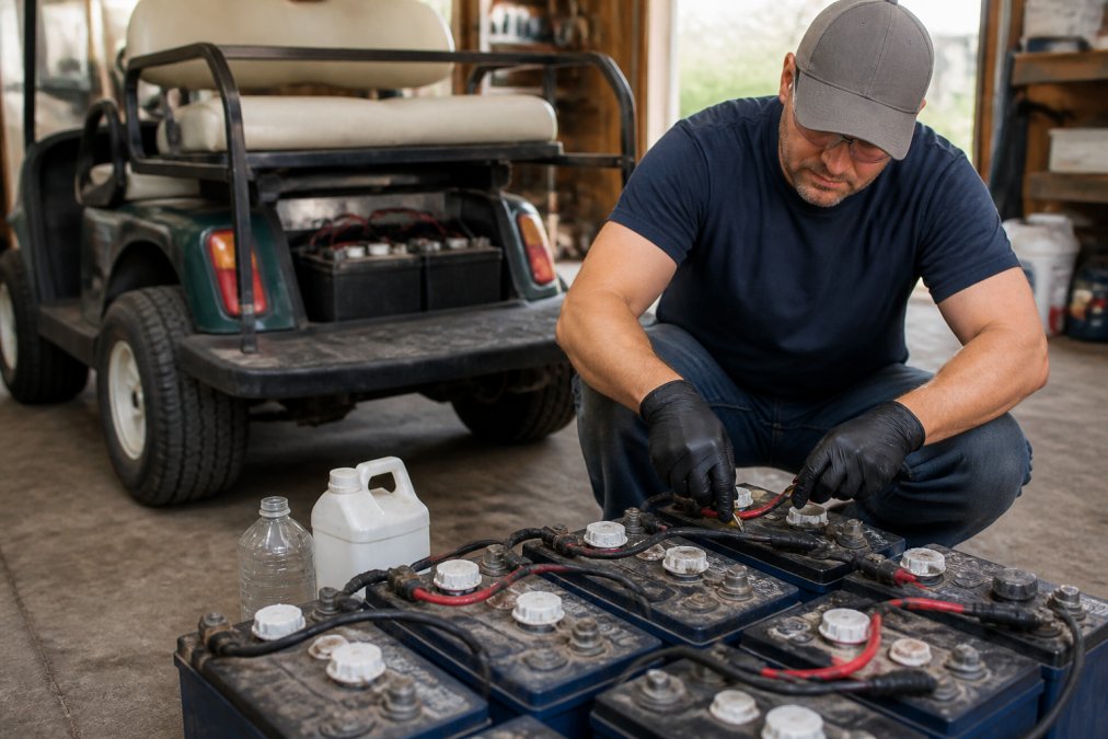 How to Recondition Golf Cart Batteries at Home Step by Step