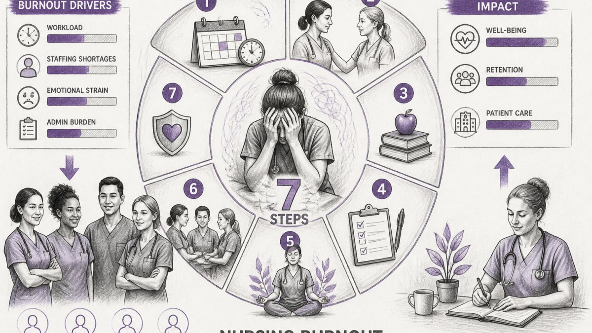 How to Reduce Nursing Burnout in Facilities: 7 Steps