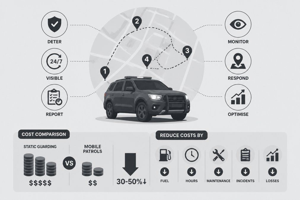How to Reduce Security Costs with Mobile Patrols