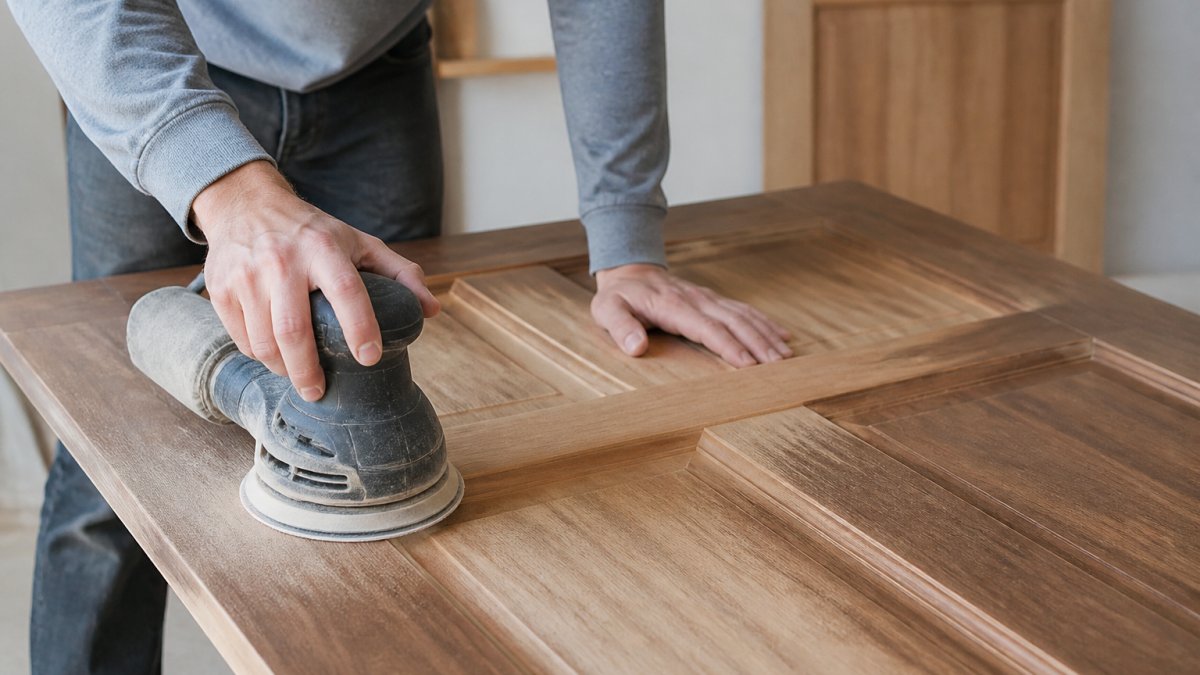 How to Refinish Wood Veneer Doors: Step-by-Step