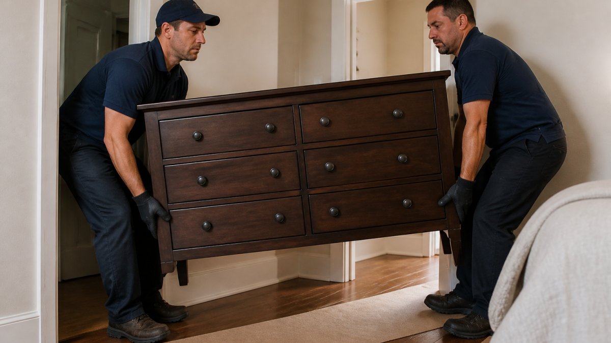 How to Remove a Heavy Dresser Safely