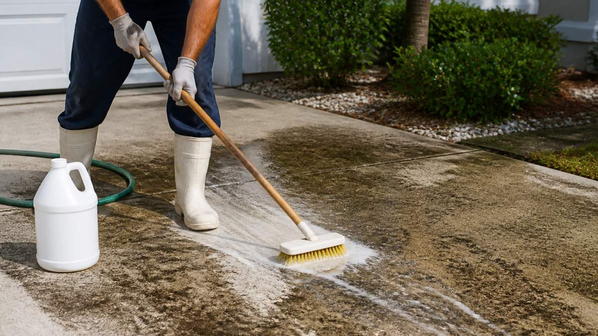 How to Remove Mildew from Driveway: 2026 Guide