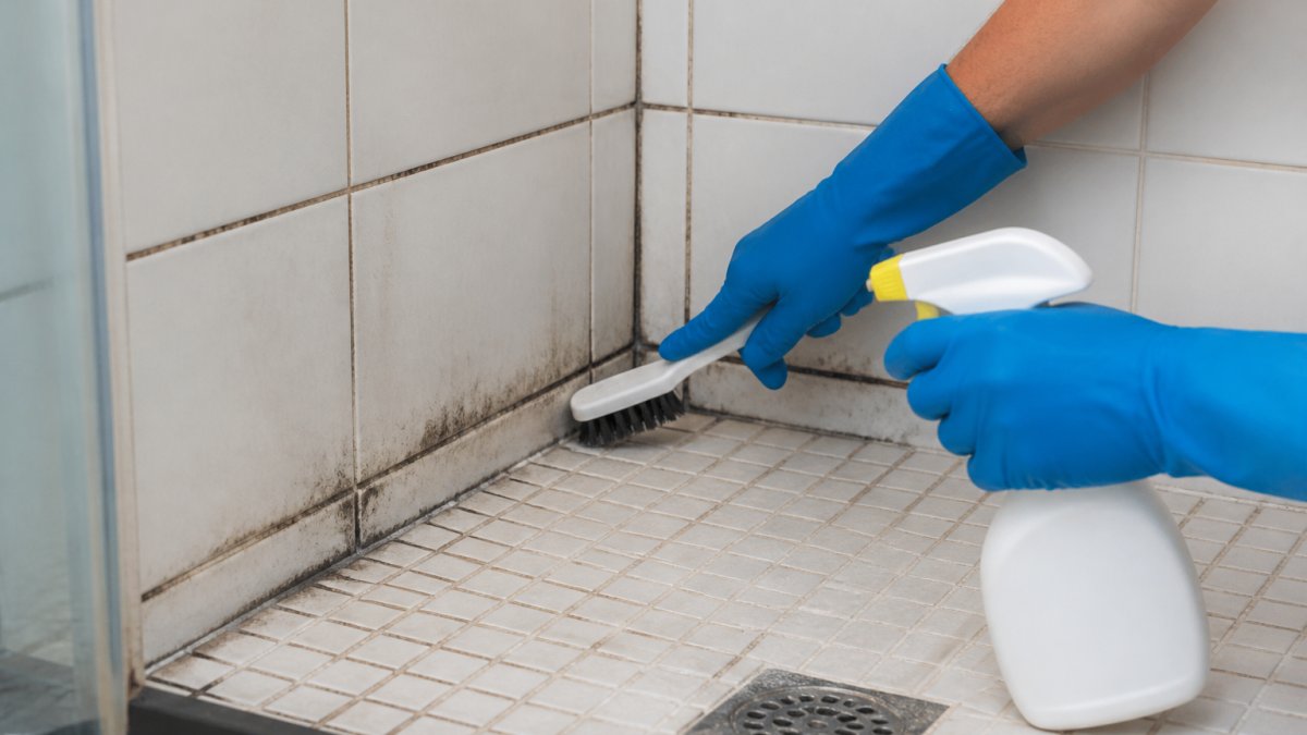 How to Remove Mold From Shower Grout