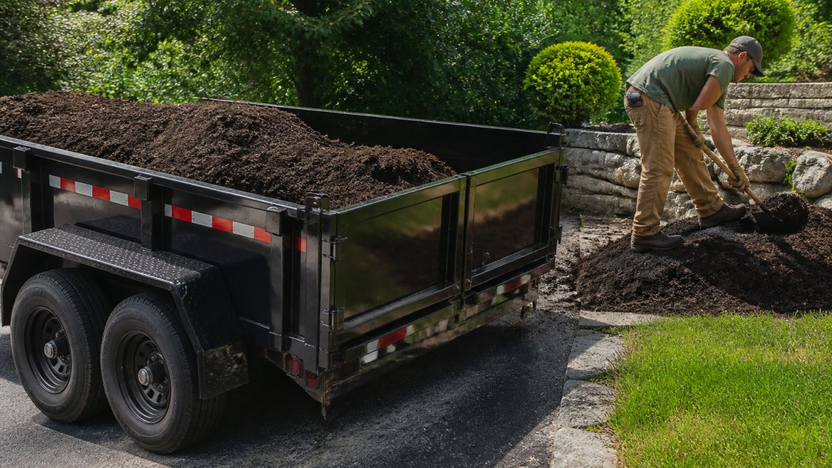 How to Rent a Dump Trailer for Landscaping Projects