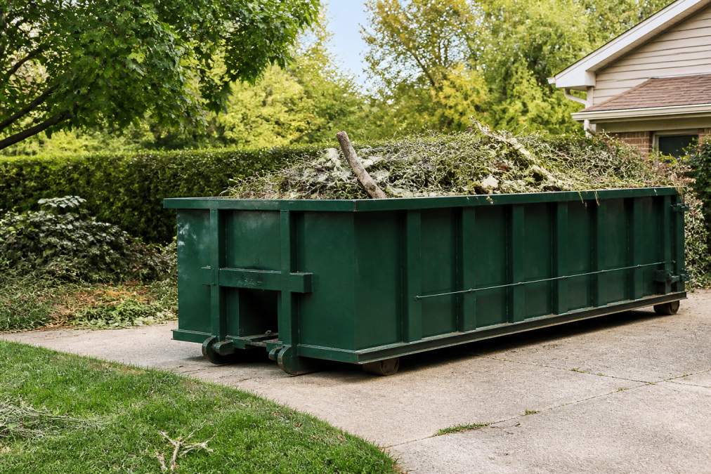 How to Rent a Roll Off Dumpster for Yard Waste