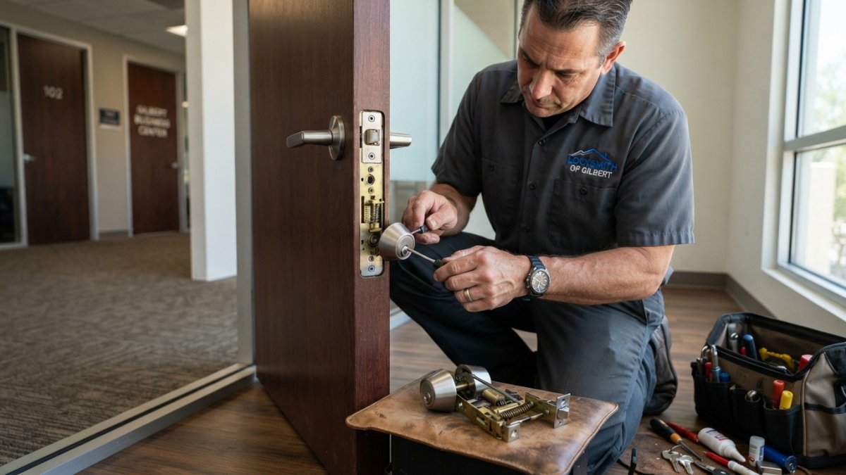 How to Repair a Broken House Door Lock
