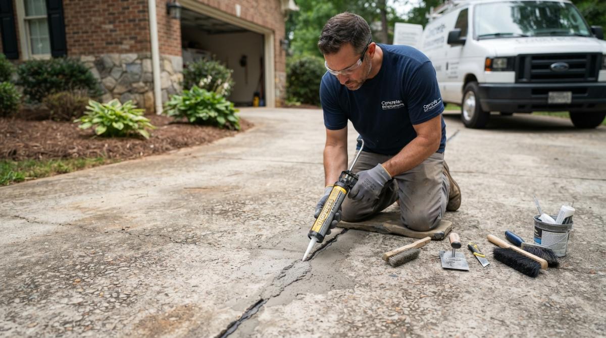 How to Repair Cracked Concrete Driveway: Step-by-Step Guide