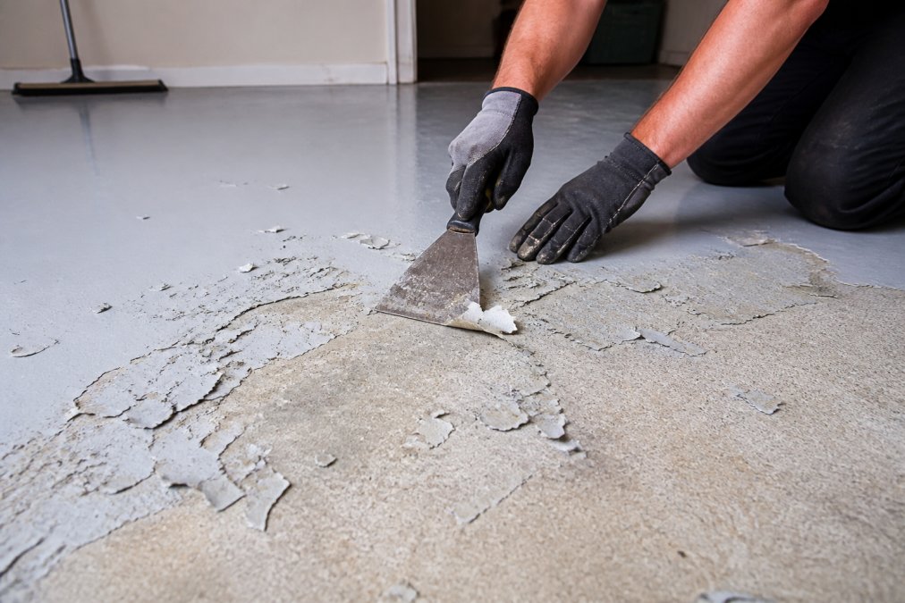How to Repair Peeling Epoxy Garage Floors