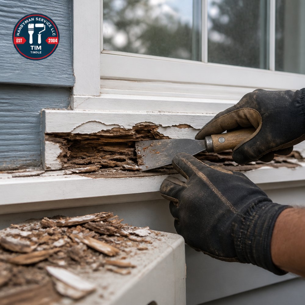 How to Repair Rotted Exterior Wood Trim Step by Step