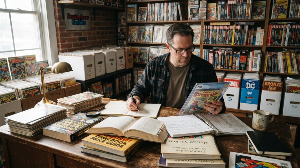 How to Research Comic Book Market History?