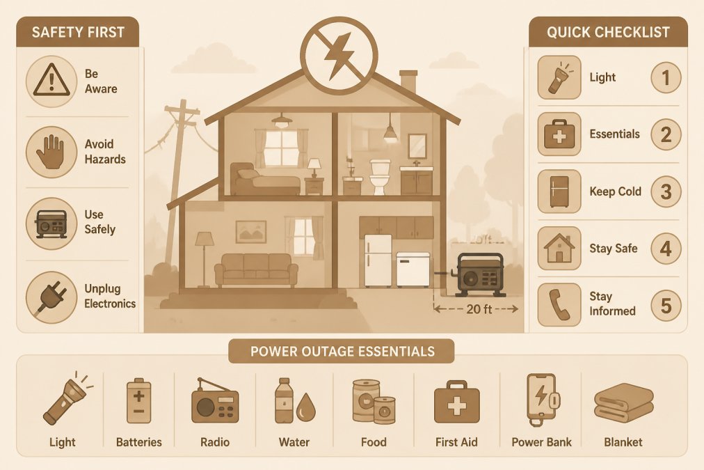 How to Safely Handle a Power Outage at Home