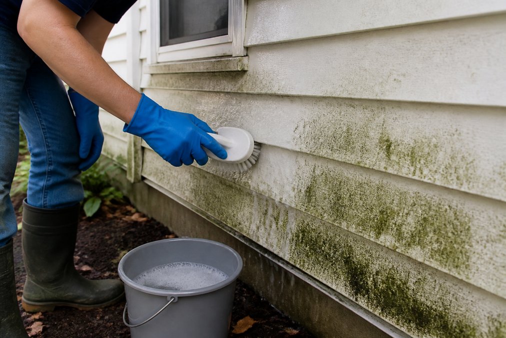How to Safely Remove Mold from House Siding
