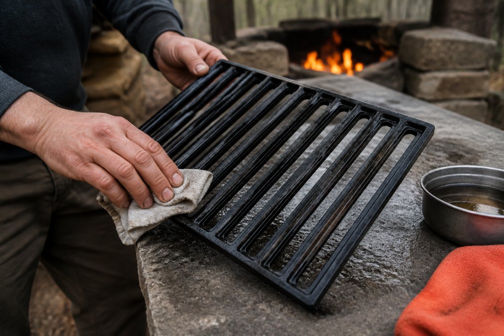 How to Season Cast Iron Campfire Grates (2026 Guide)