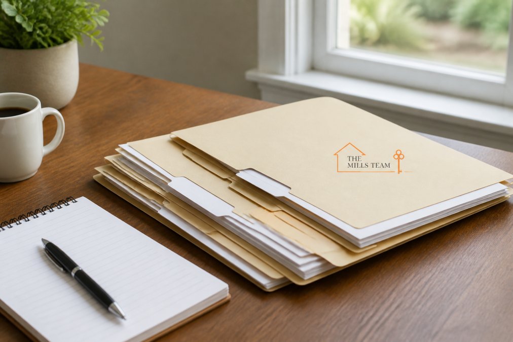 Professional illustration showing Close for sell home mortgage