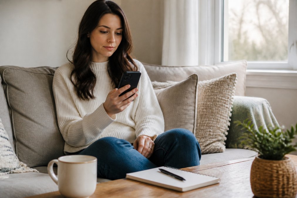 Infographic showing the faceless instagram workflow for working professionals managing a side hustle from home.