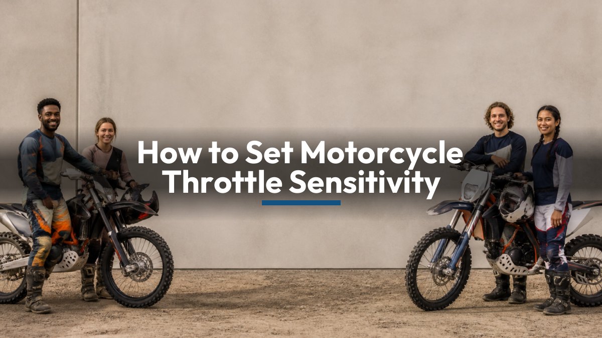 How to Set Motorcycle Throttle Sensitivity