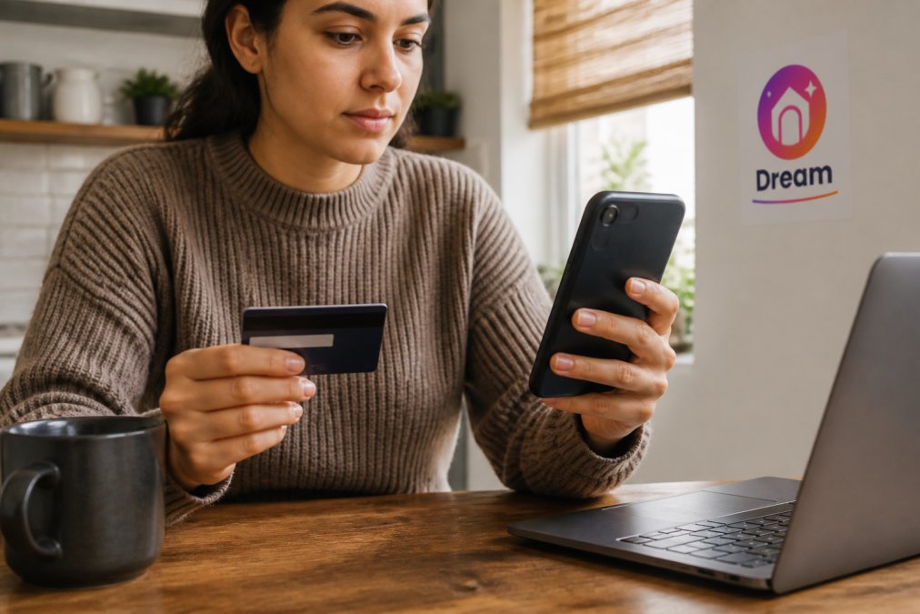 Infographic showing a person using a secure payment method on a smartphone to shop during a flash sale