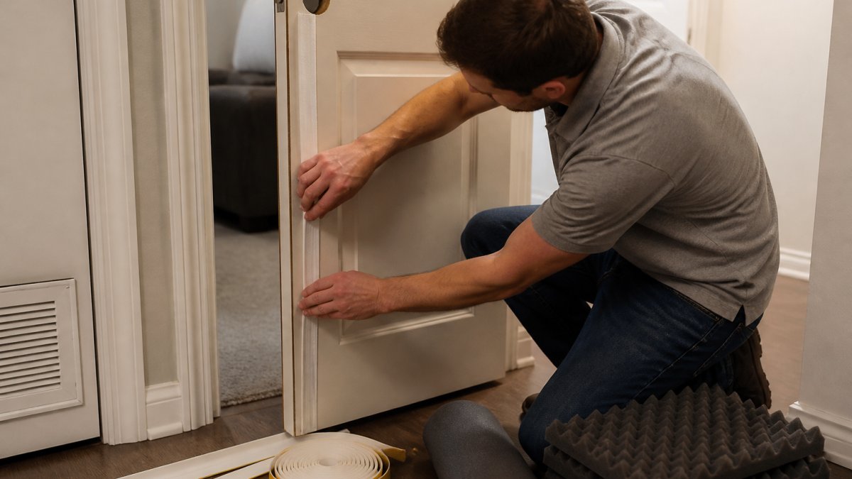 How to Soundproof an Existing Interior Door