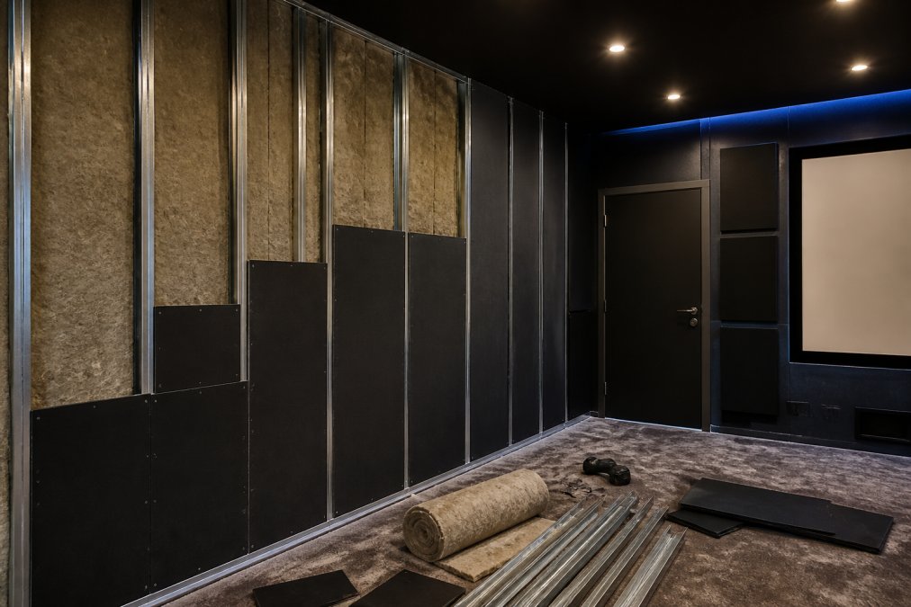 How to Soundproof Home Theater Walls, Doors & More