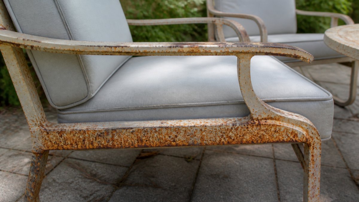 How to Spot the Signs of Rust on Metal Outdoor Furniture