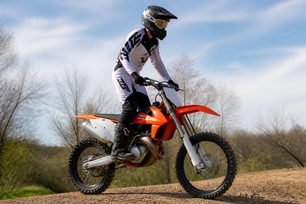 How to Stand on a Dirt Bike Correctly