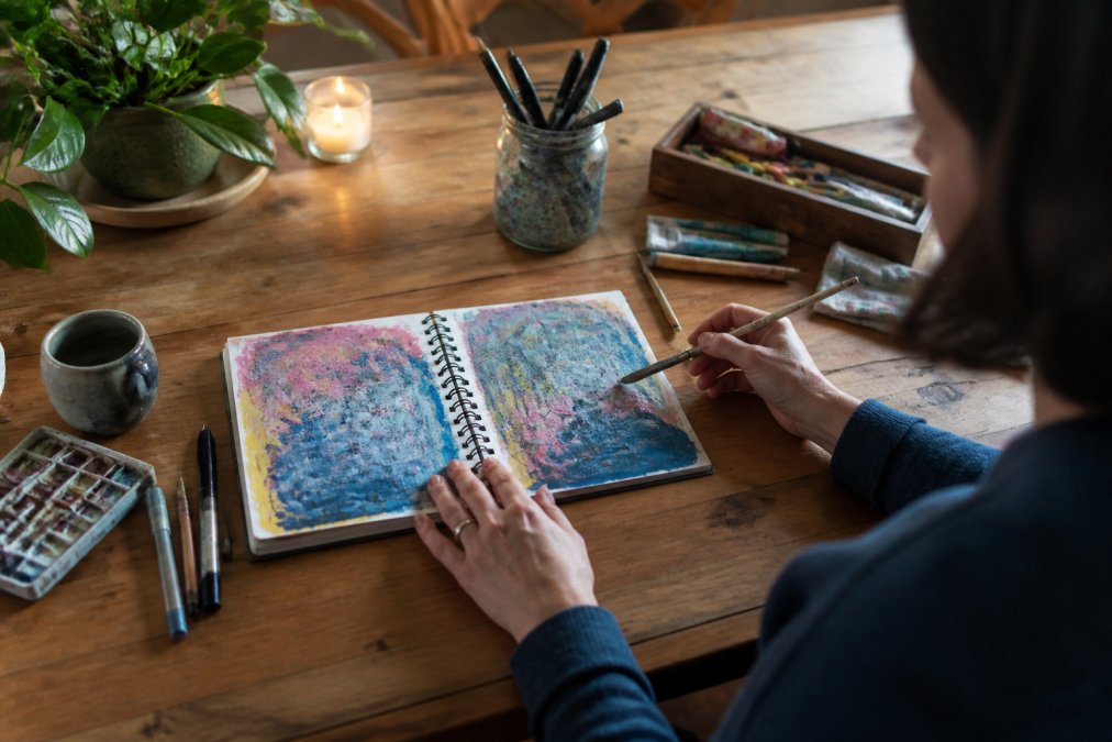 How to Start an Art Journal for Mental Health