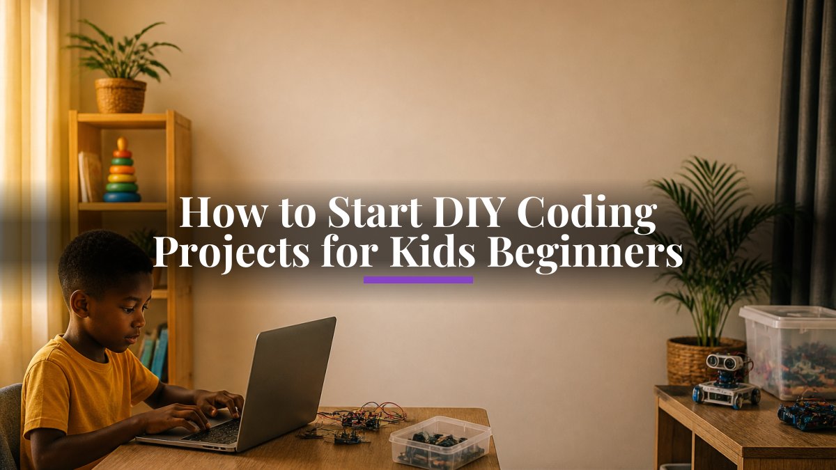 How to Start DIY Coding Projects for Kids Beginners