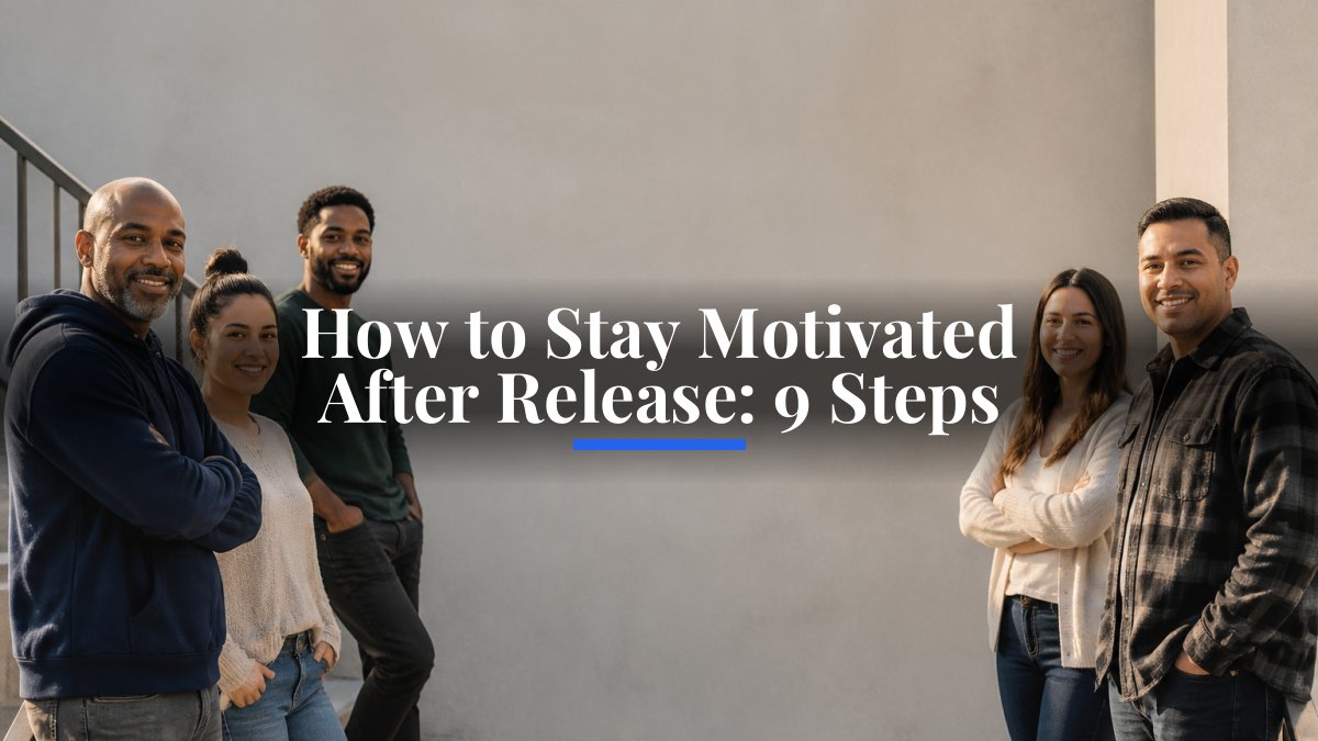 How to Stay Motivated After Release: 9 Steps