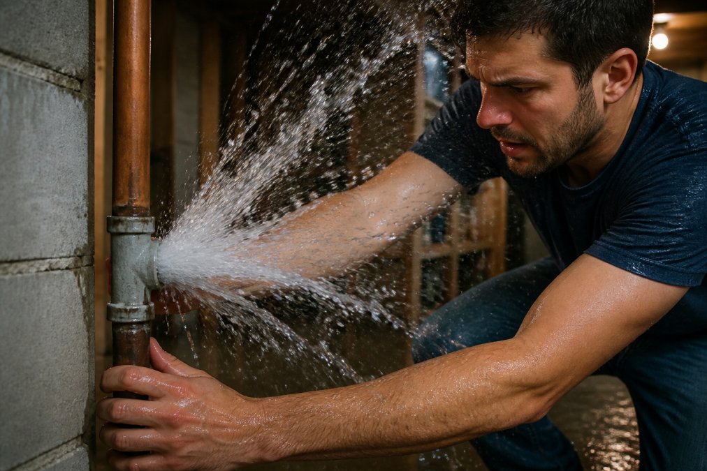 How to Stop a Burst Pipe: Emergency Steps
