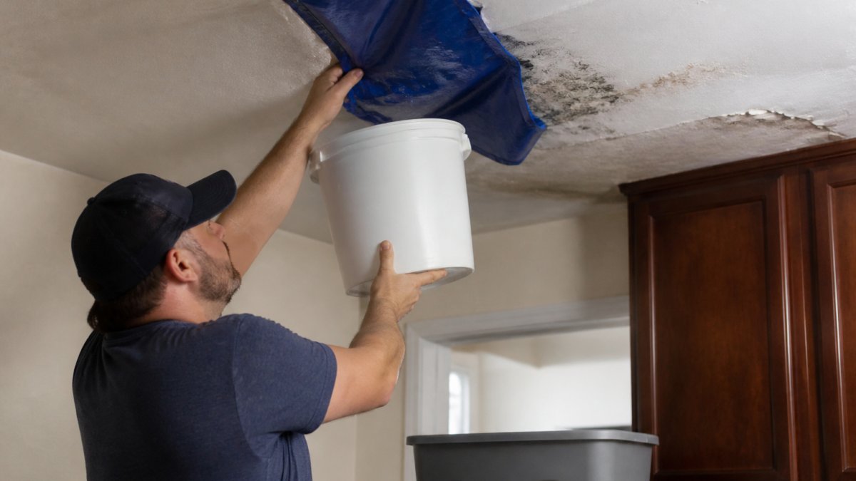 How to Stop a Roof Leak During Heavy Rain