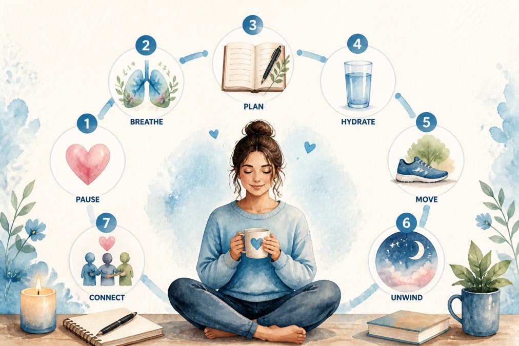 How to Stop Being Stressed: 7 Steps That Work