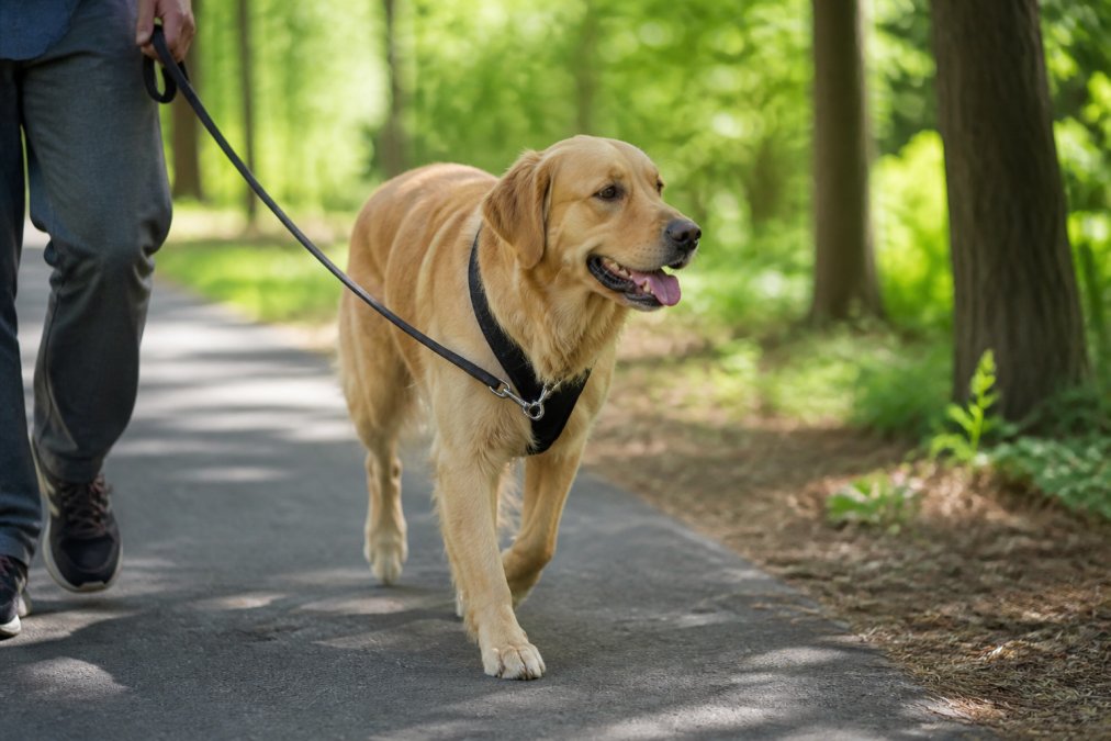 Visual roadmap for Close for stop dog pulling