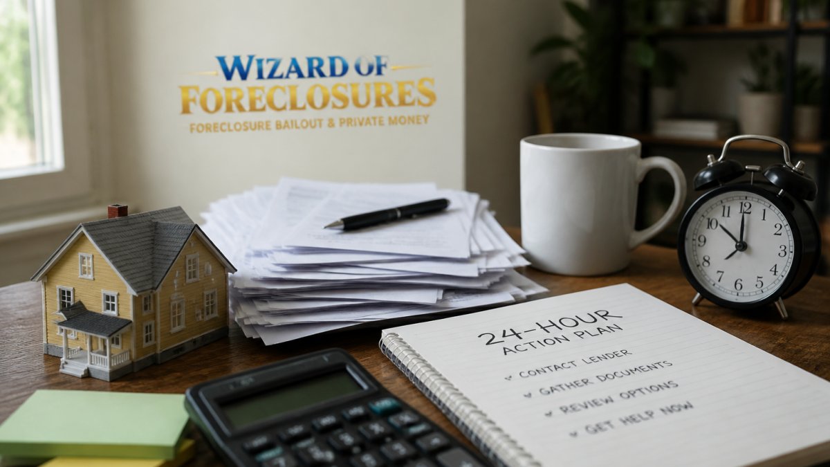 How to Stop Foreclosure Fast: A 24-Hour Action Plan