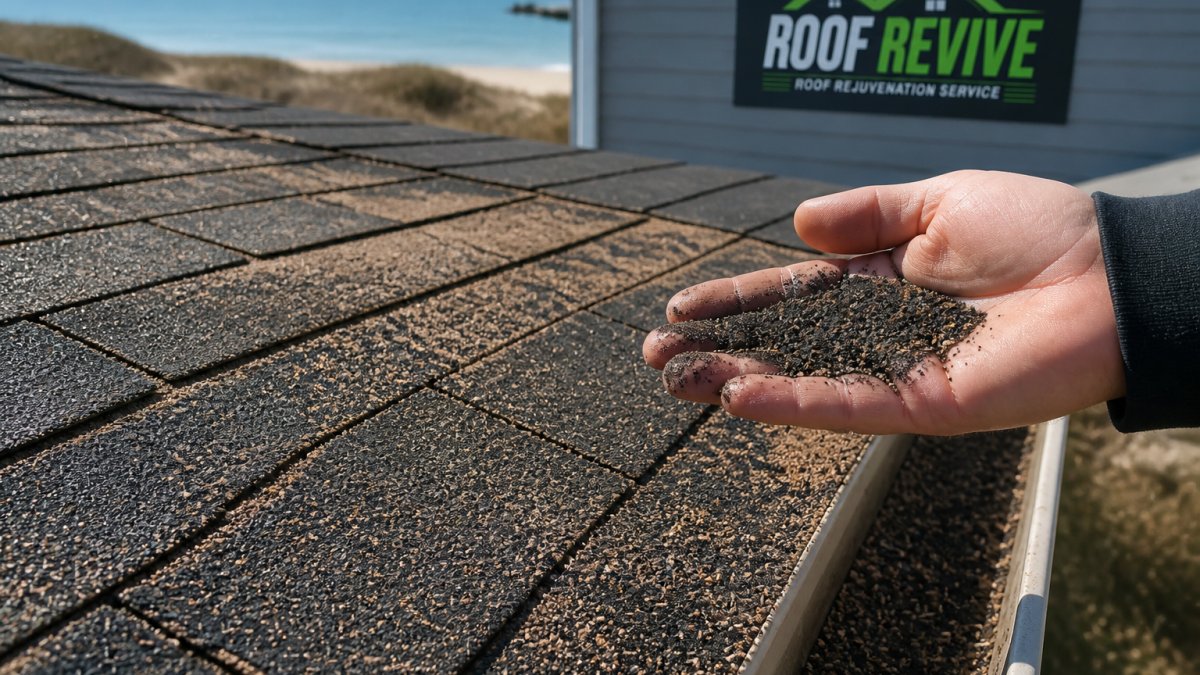 How to Stop Granule Loss on Asphalt Shingles