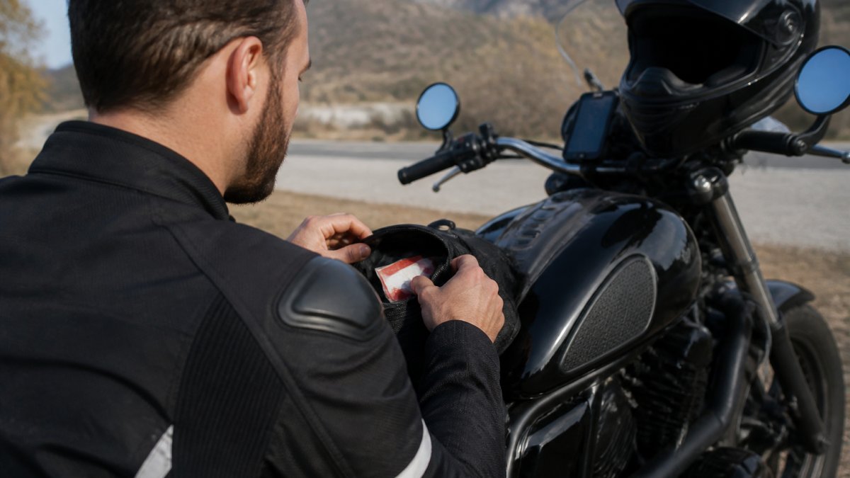 How to Store Emergency Contacts on a Motorcycle