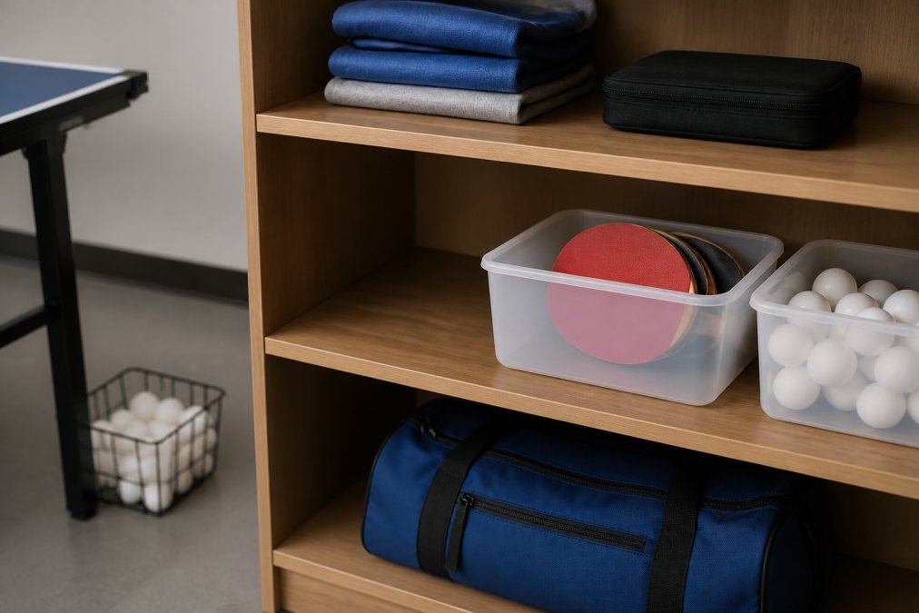How to Store Table Tennis Training Gear (2026 Guide)