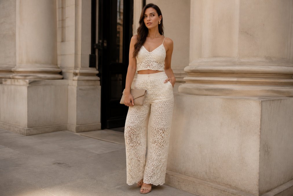 How to Style Crochet Pants for a Formal Event