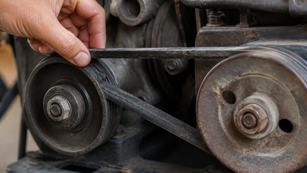 How to Tell If a V-Belt Is Stretched