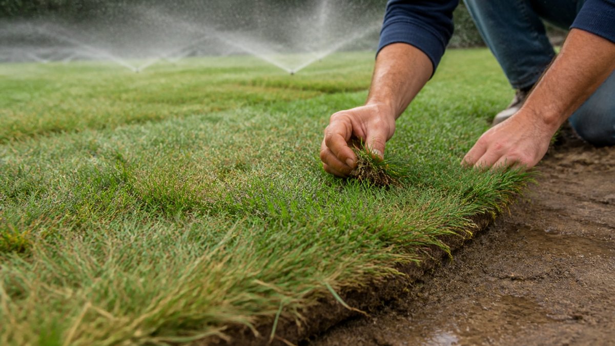 How to Tell if New Sod Is Getting Enough Water
