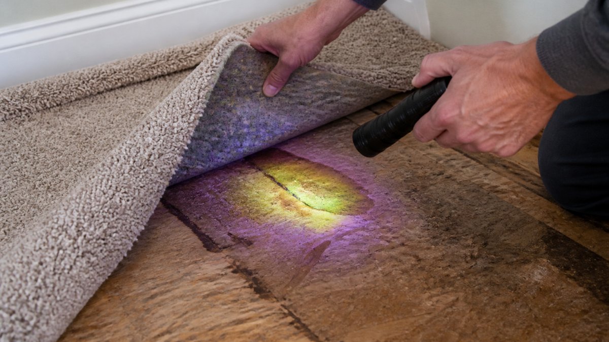How to Tell If Pet Urine Is in Carpet Subfloor