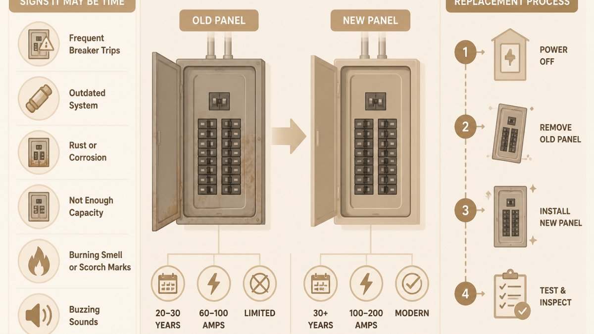How to Tell If Your Electrical Panel Needs Replacing