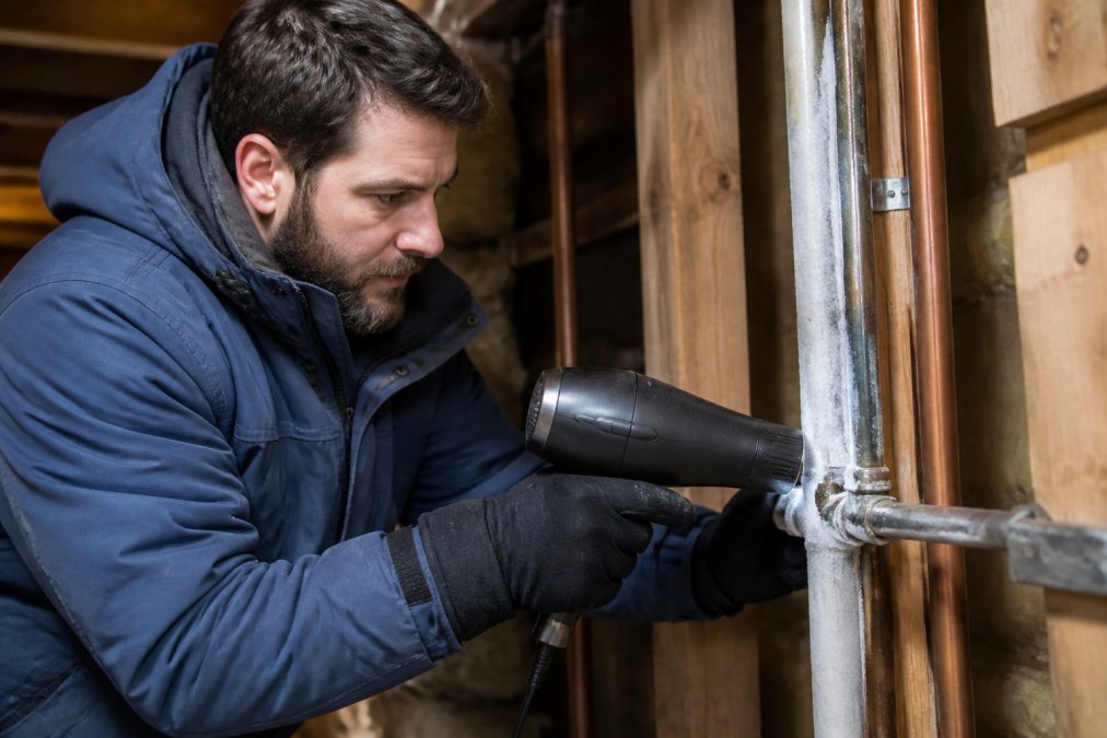 How to Thaw Frozen Pipes Safely