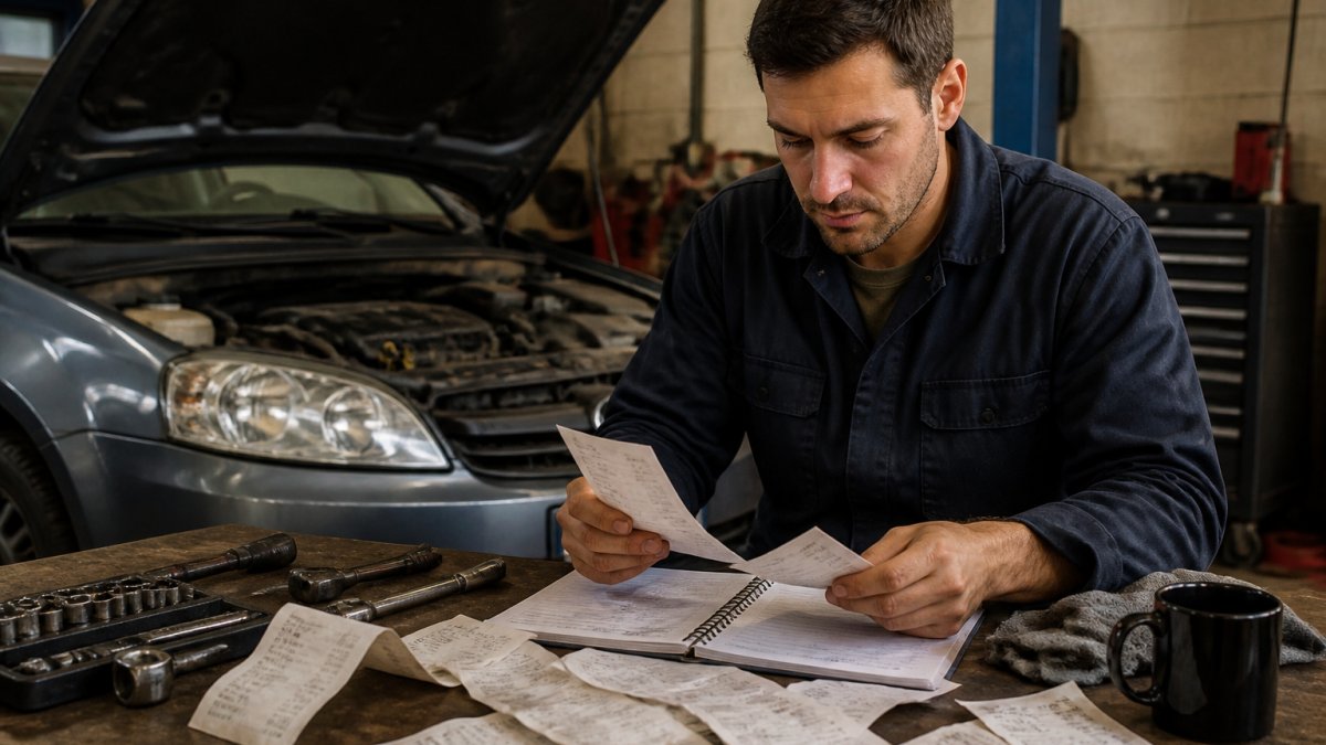 How to Track Car Repairs Without Receipts
