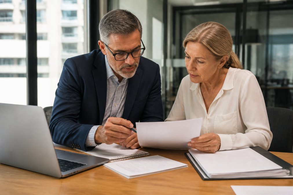 Process diagram showing steps for Professional for transfer UK pension to Australia